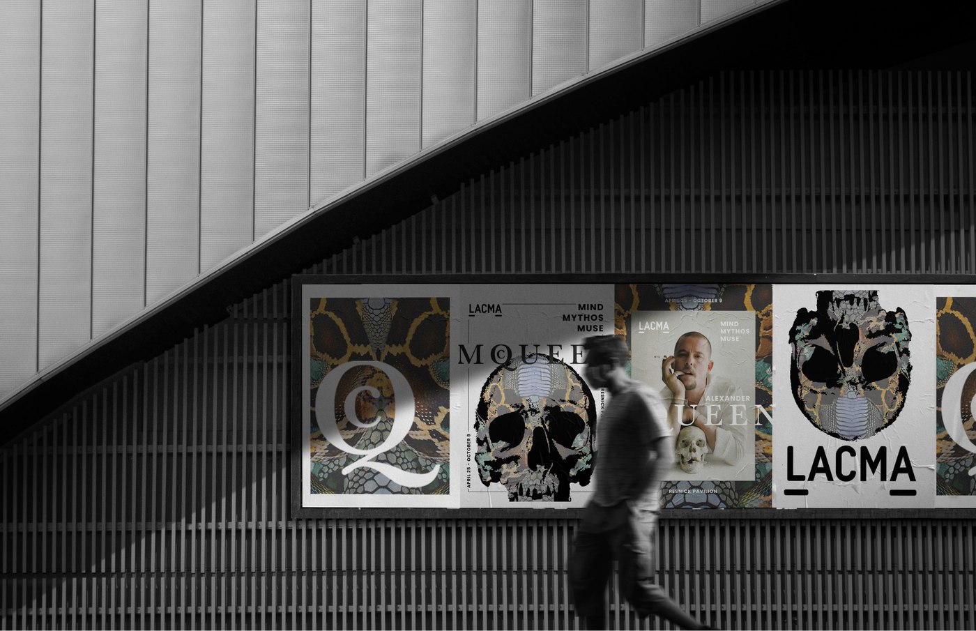 LACMA x McQueen Wild Postings