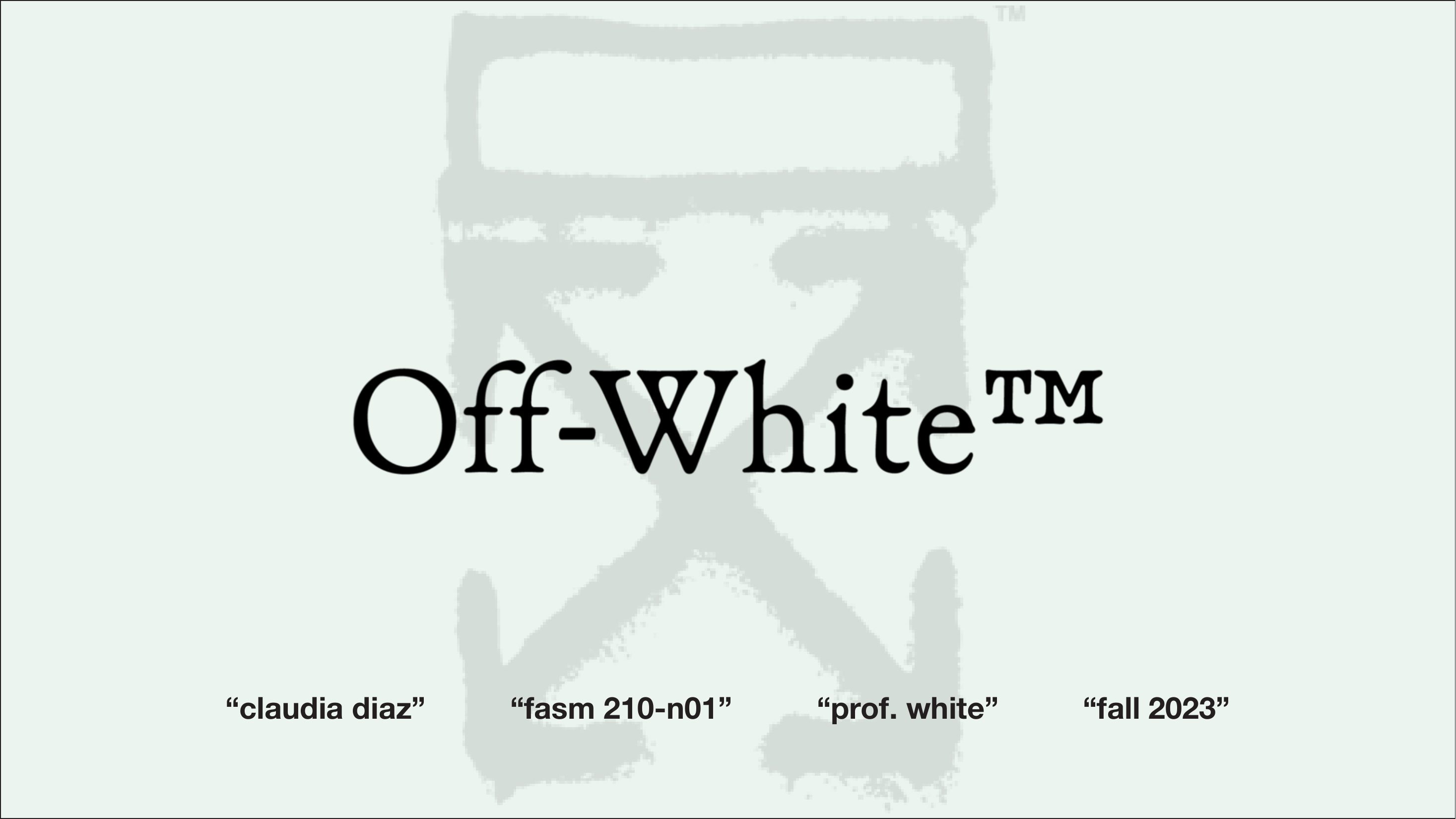 Off-White™ — Imagined Realities &mdash; full project, page 1