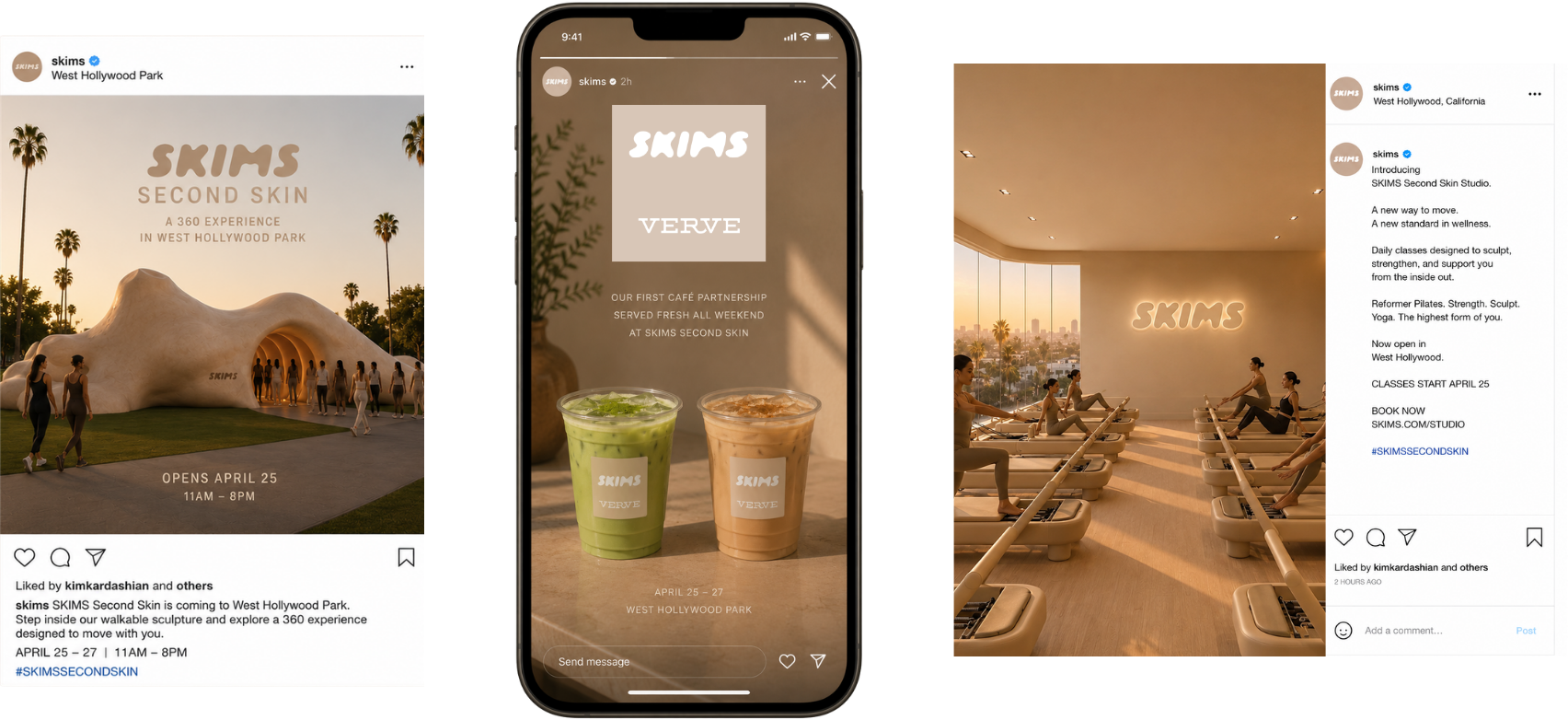 SKIMS — Future Store &mdash; social campaign