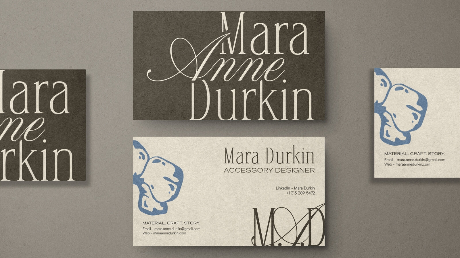 Business card mockup