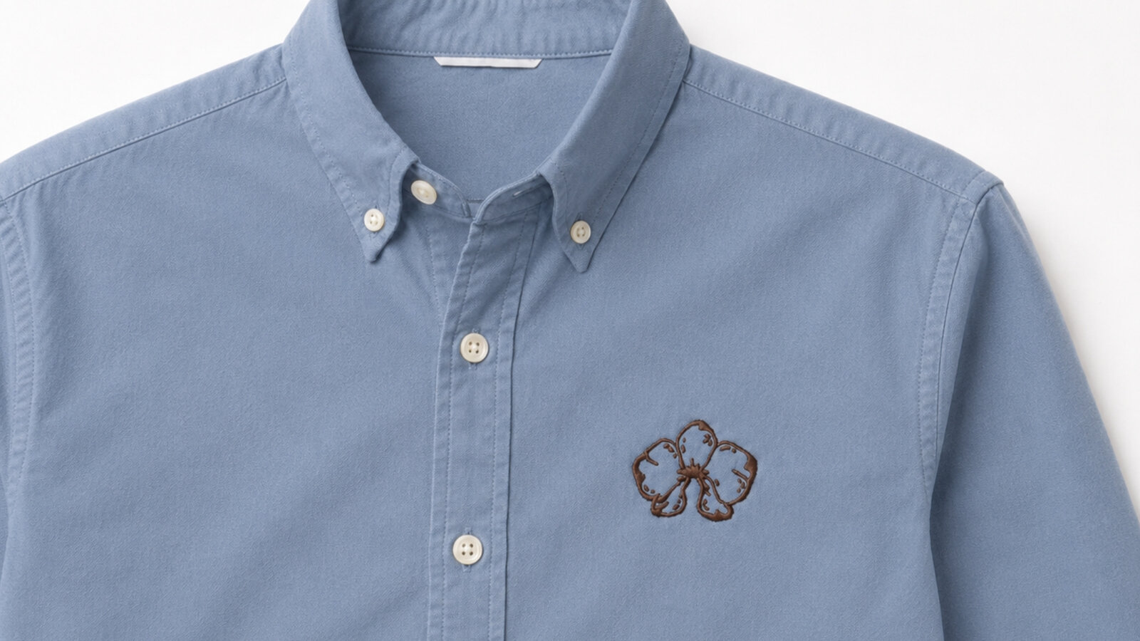 Embroidered apparel mockup
