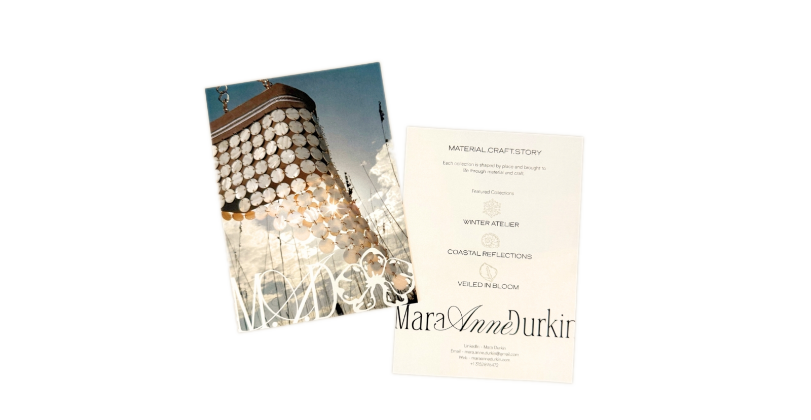 Invitation and brand card