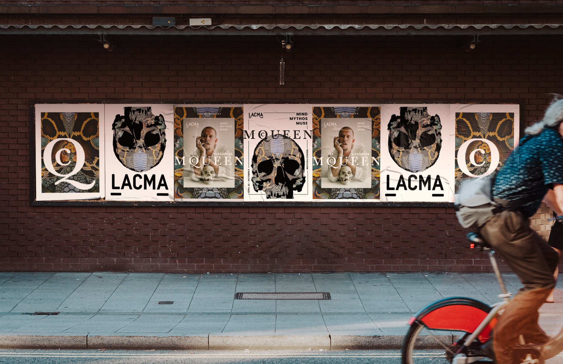 LACMA x McQueen Wild Postings &mdash; view 1